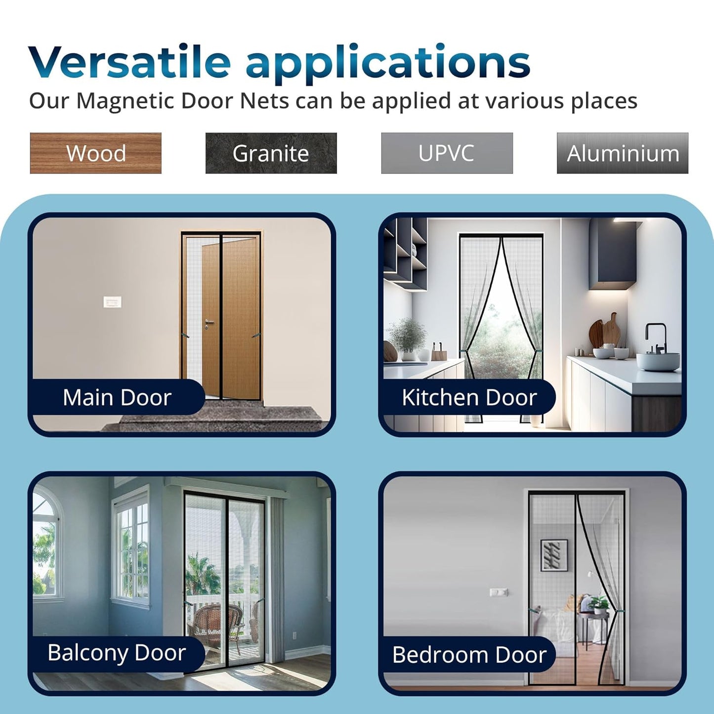 HAVN BreezeGuard — Magnetic Mosquito Door Net