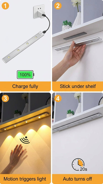 NestGlow — WarmSense Closet Strip