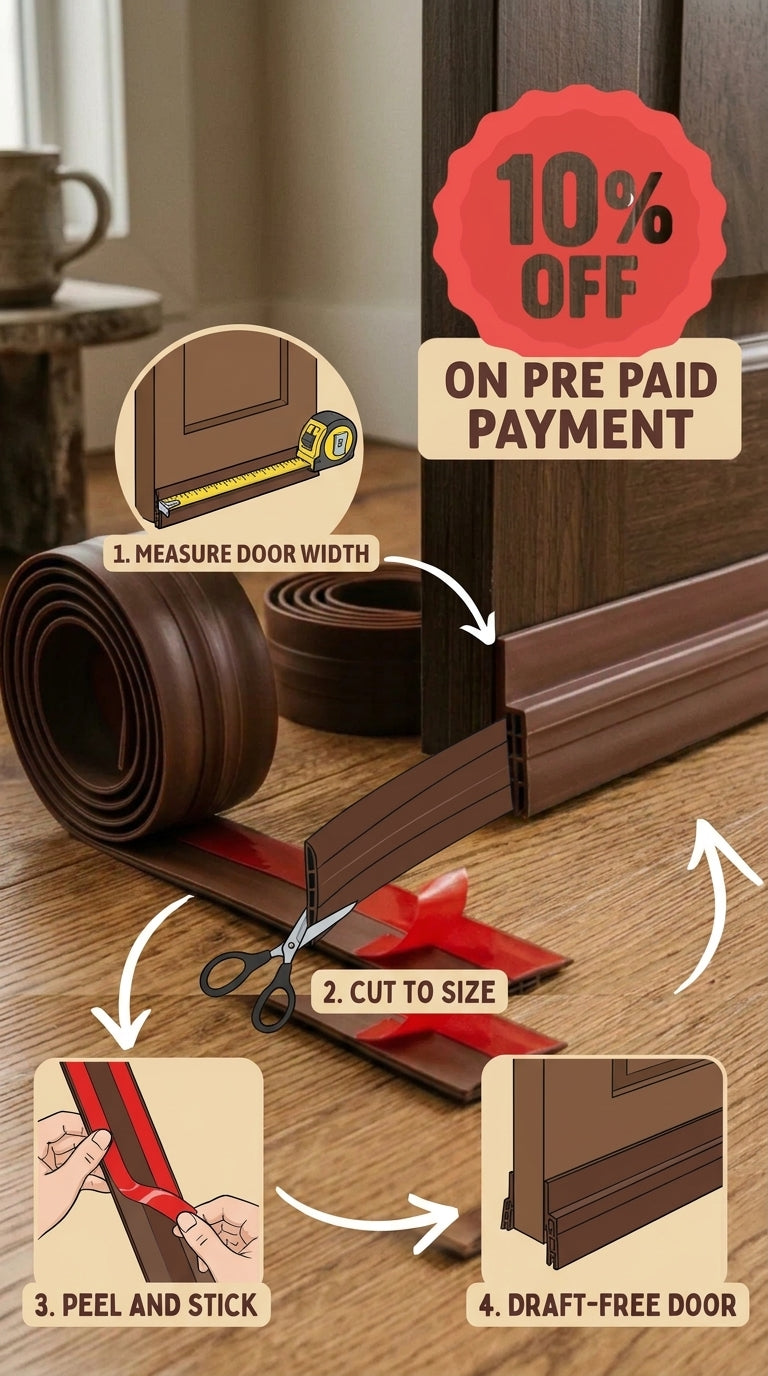 SealGuard — Door Draft Stopper
