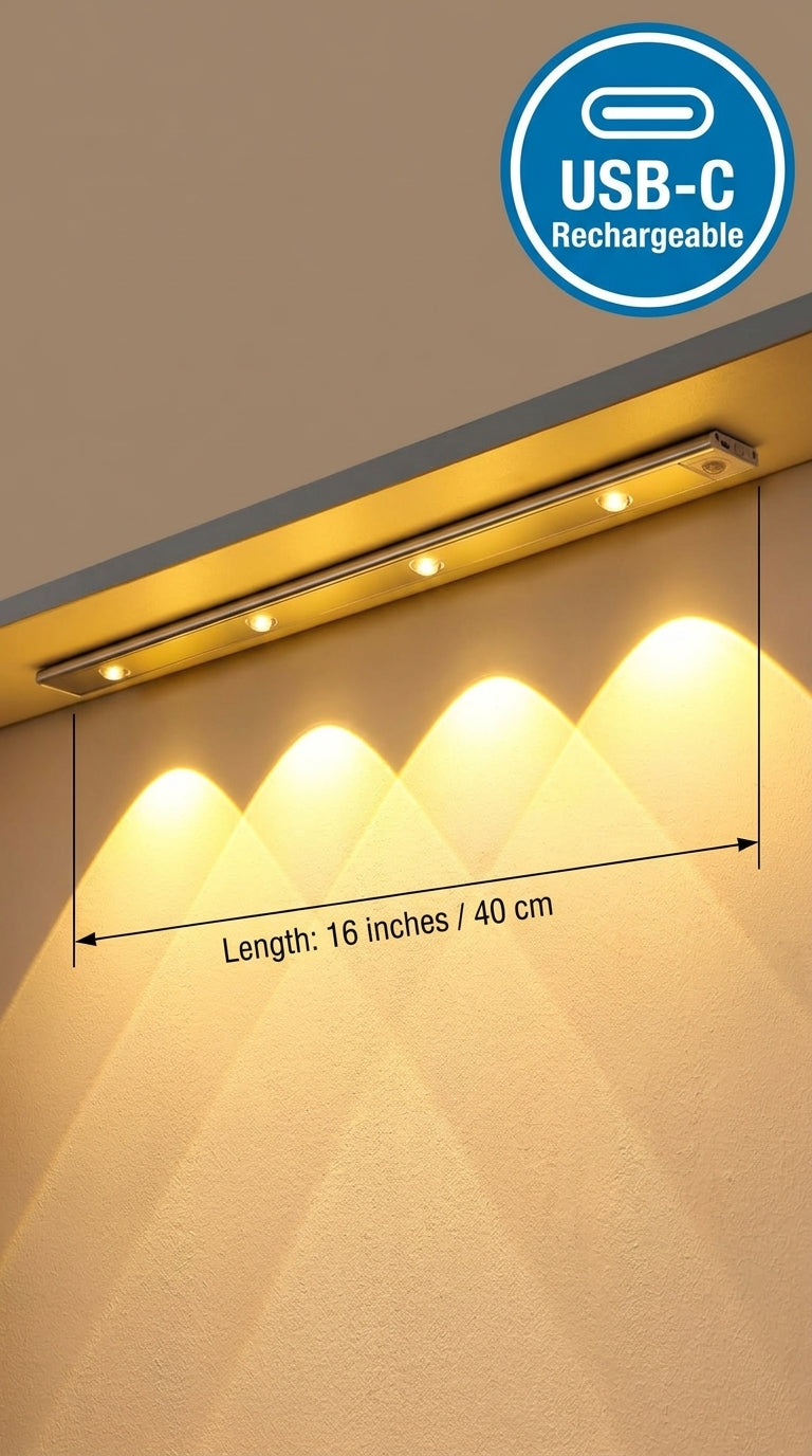 NestGlow — WarmSense Closet Strip