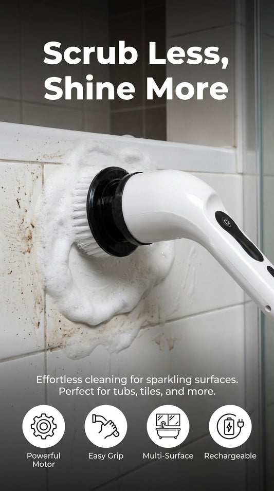 PowerSpin — NineHead Electric Scrubber