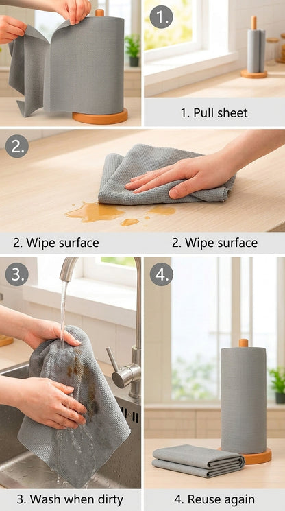 HAVN WipeClean — Microfiber Cleaning Cloth Set